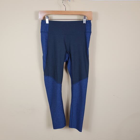 Outdoor Voices Colorblock Cropped High Rise Legging Women's Size S - Picture 1 of 9